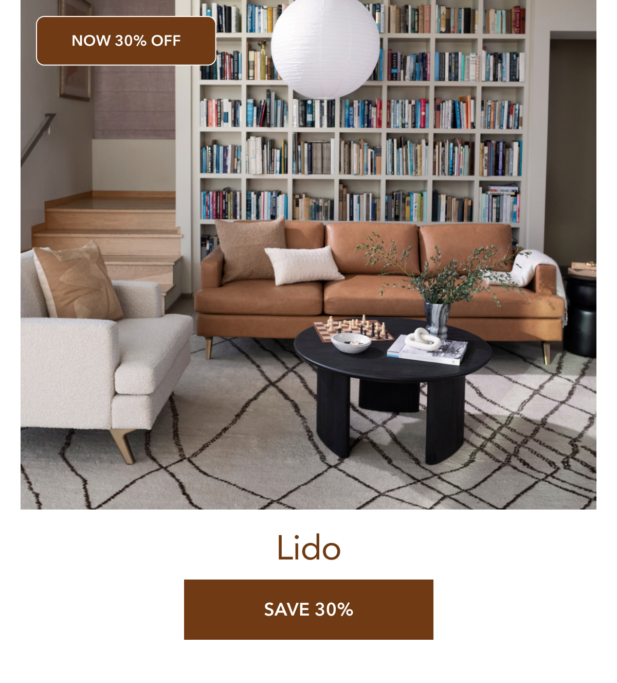 Lido 30% off