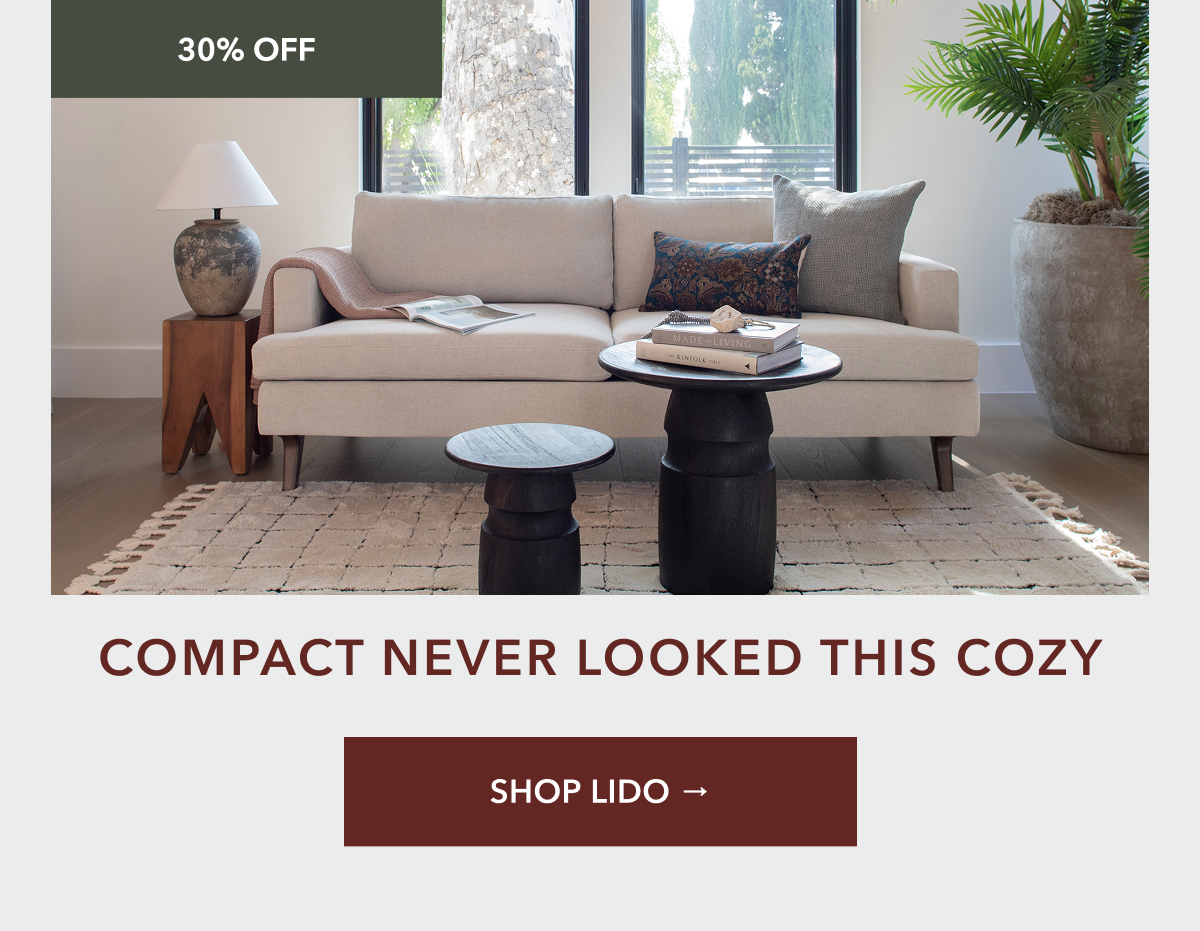 Compact never looked this cozy - Shop Lido