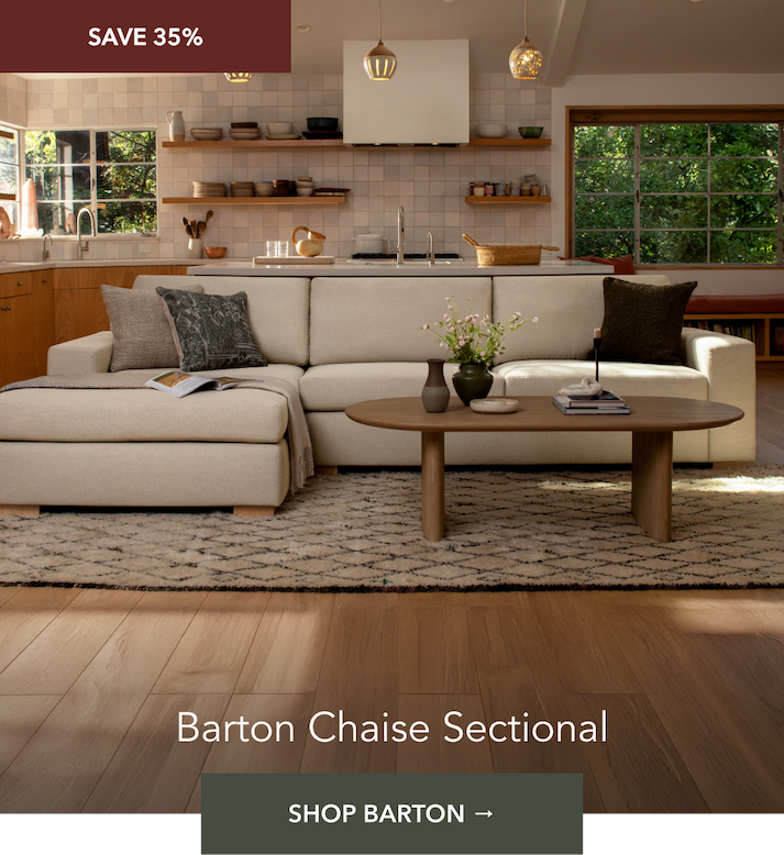 Barton Chaise Sectional - Shop Barton