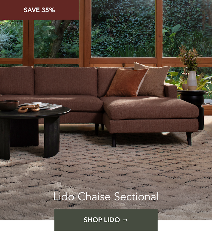 lido chaise sectional