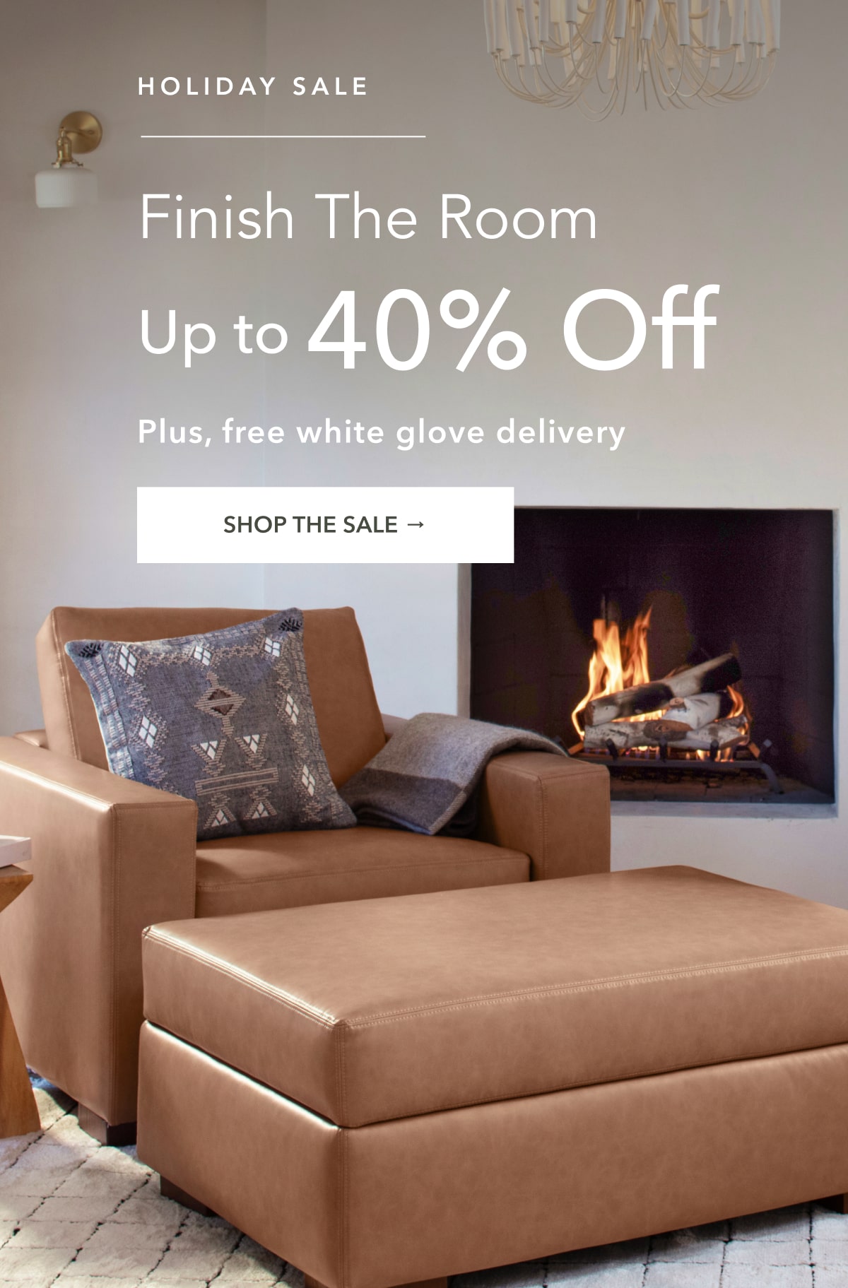 finish the room: up to 40% off
