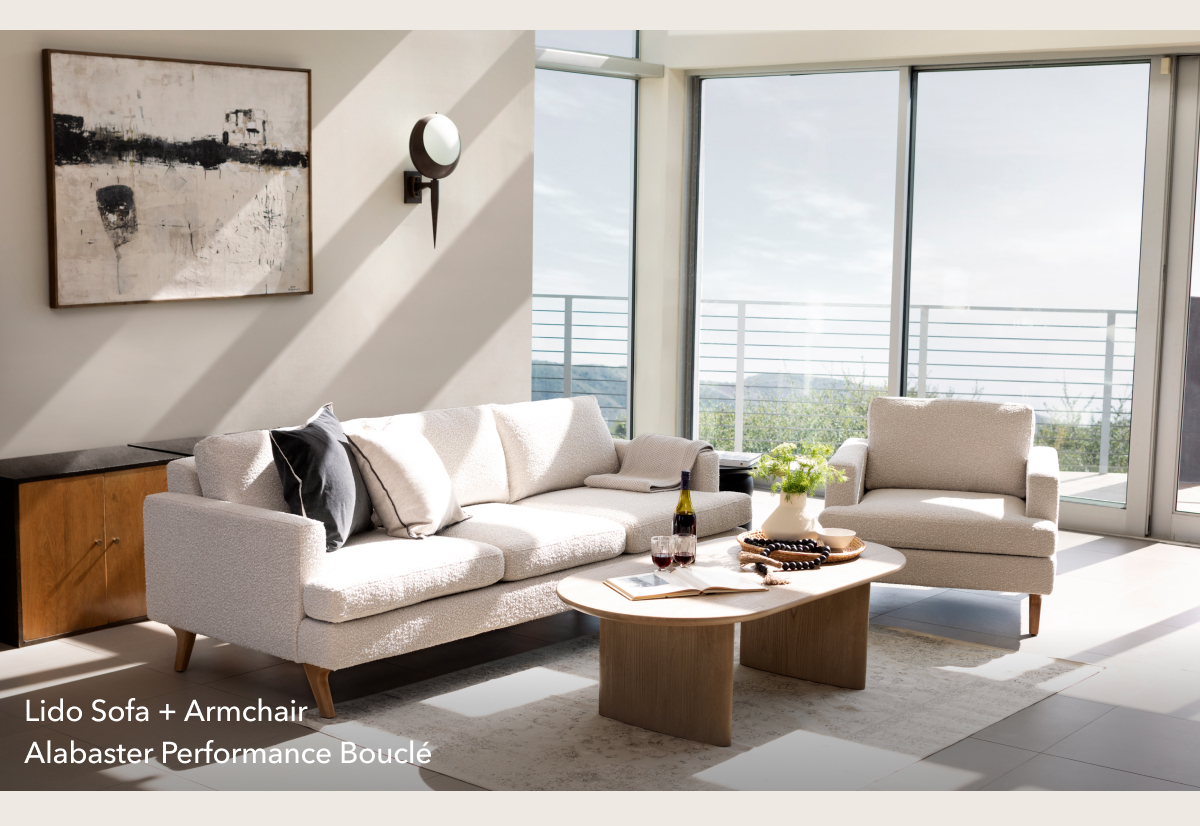 sofa and armchair