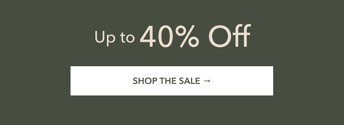 save up to 40% off