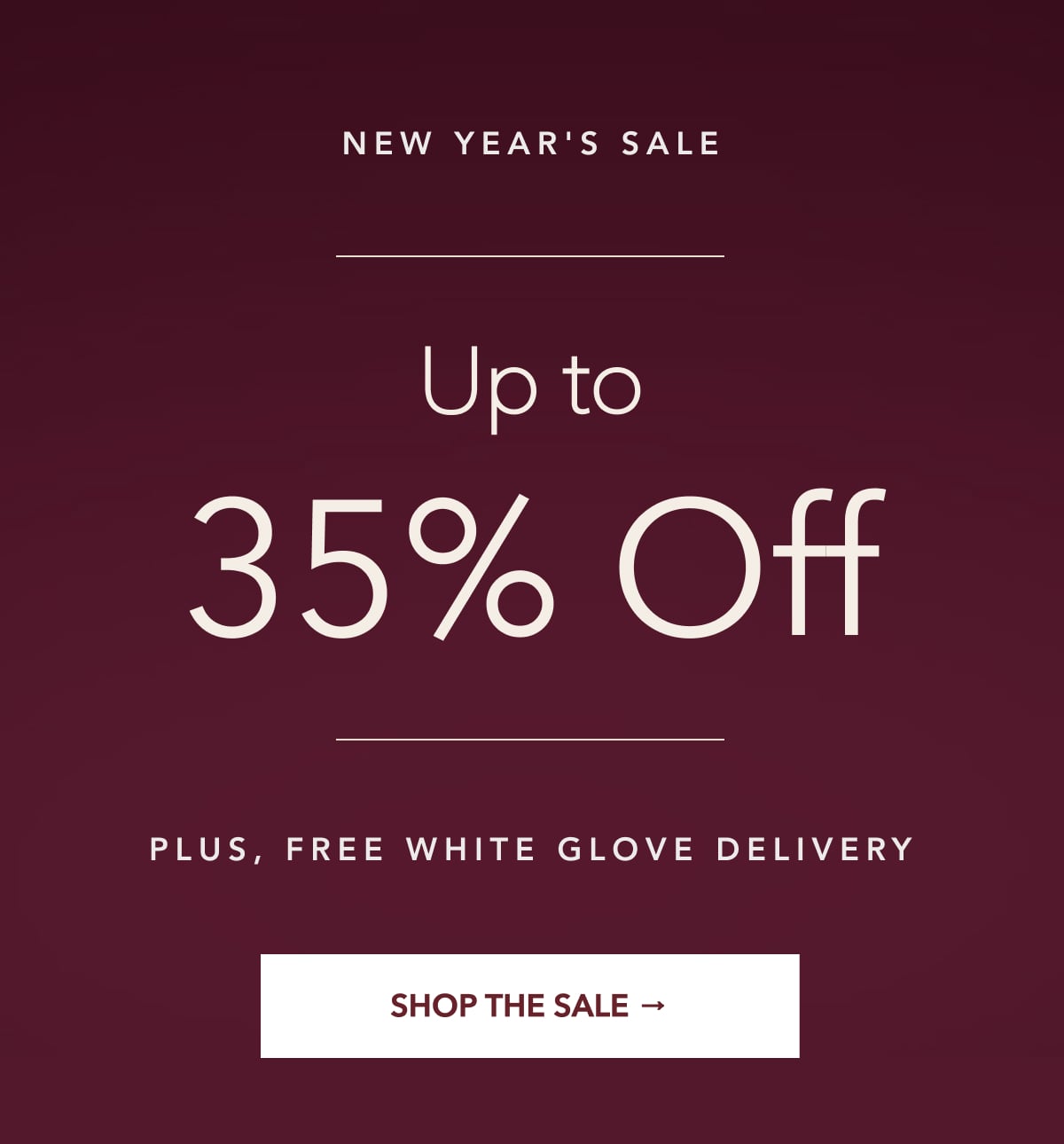 new years sale, up to 35% off