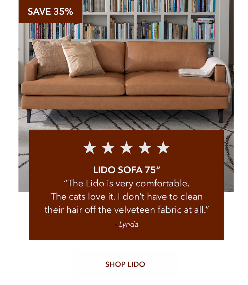 Lido Sofa 75"
