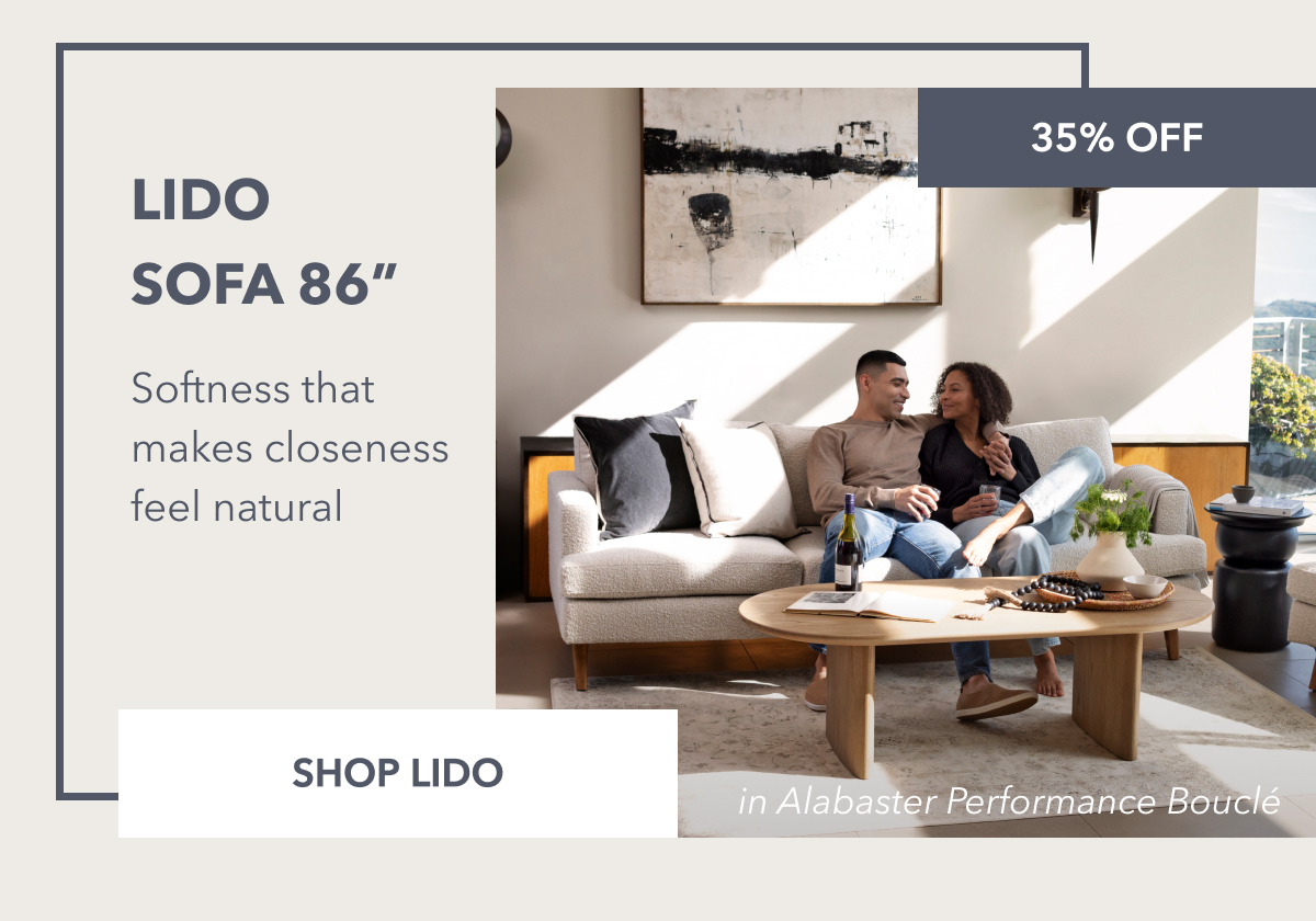 LIDO SOFA 86” - 35% off