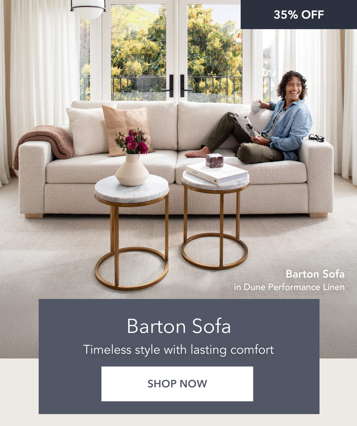 Barton Sofa Timeless style with lasting comfort