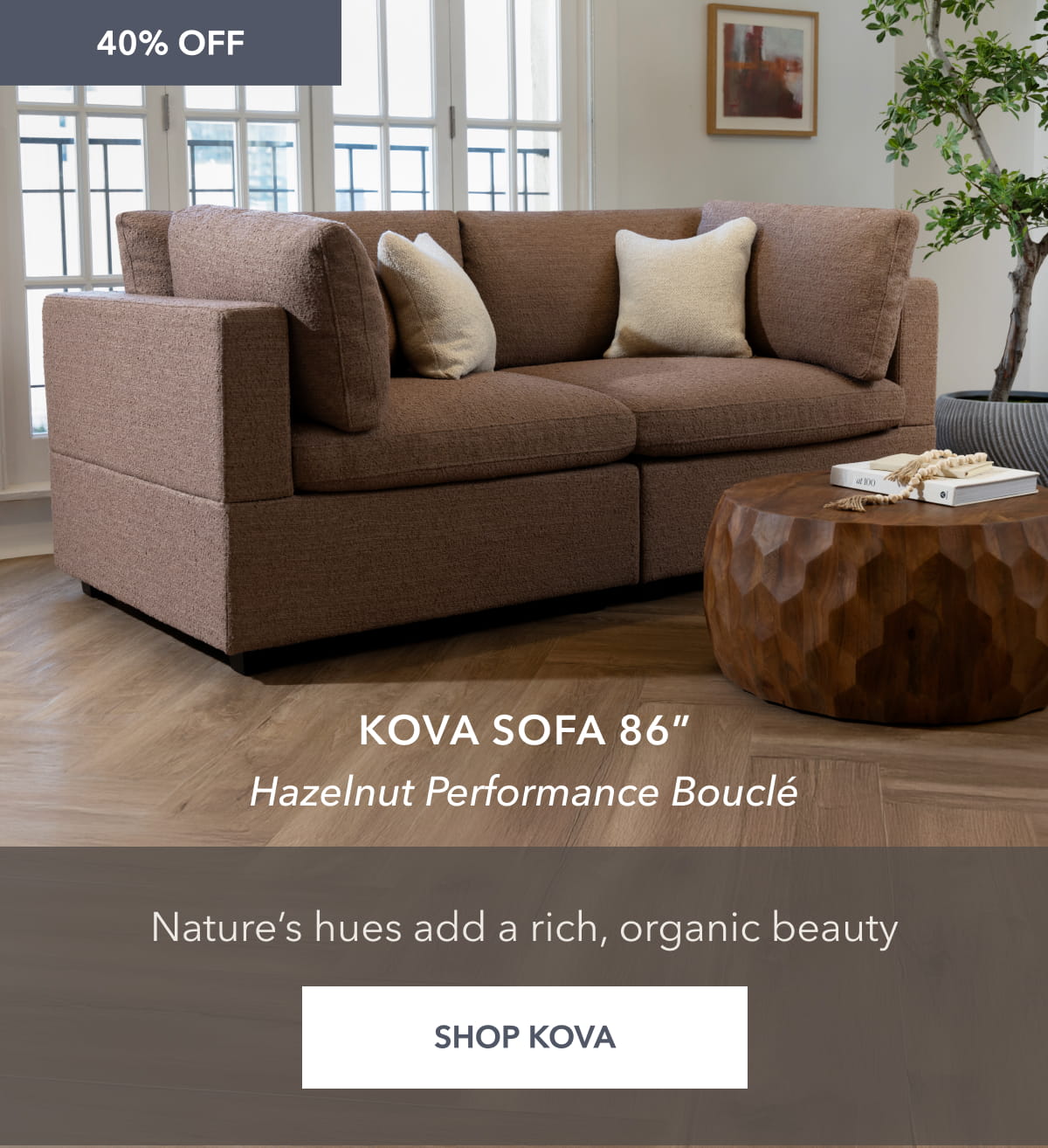 Kova Sofa 86"