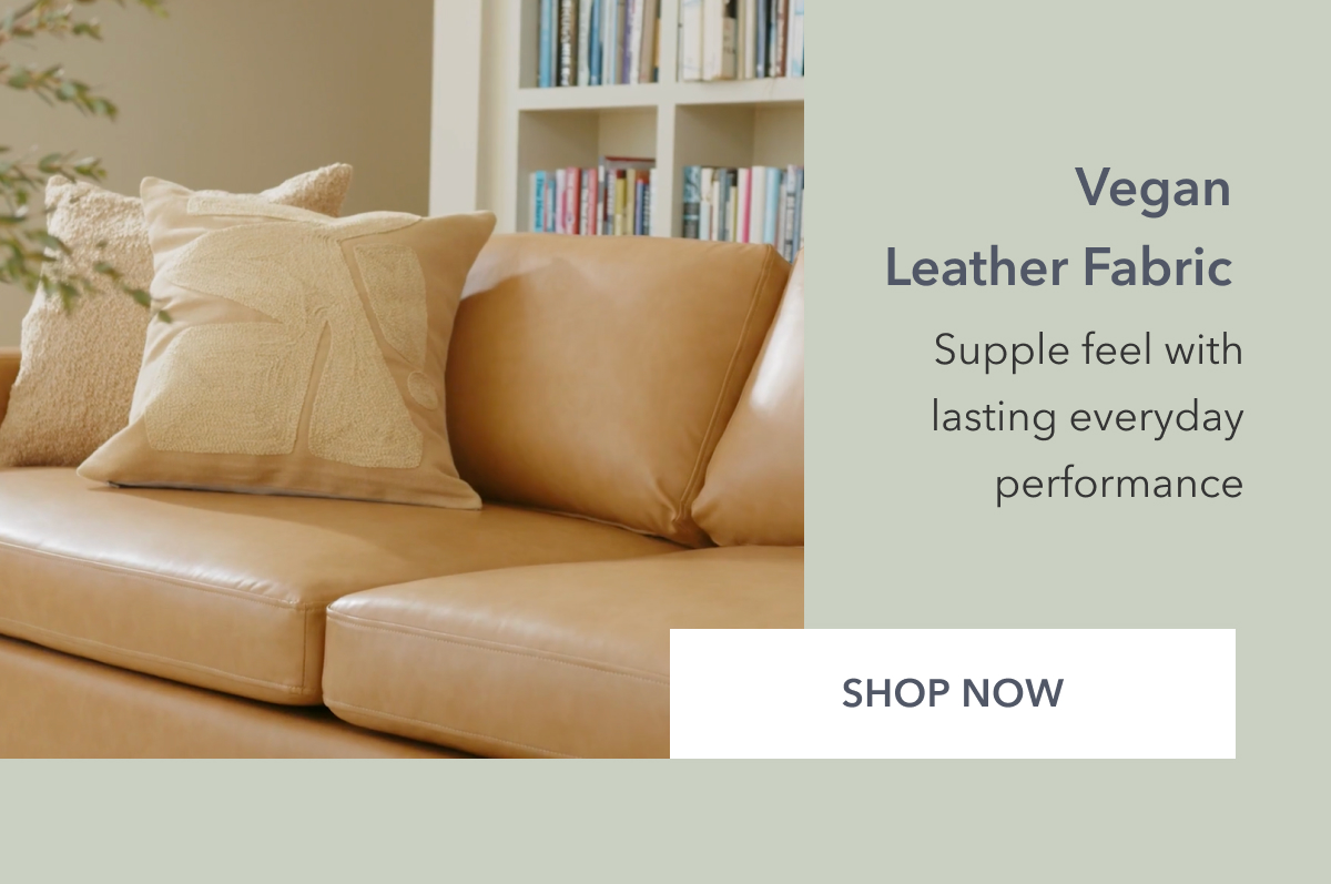 Vegan Leather Fabric Supple feel with lasting everyday performance