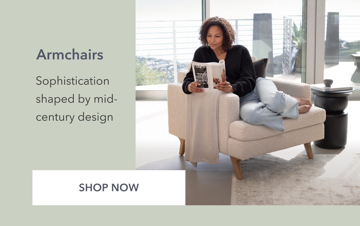 Lido Armchair Sophistication shaped by mid-century design