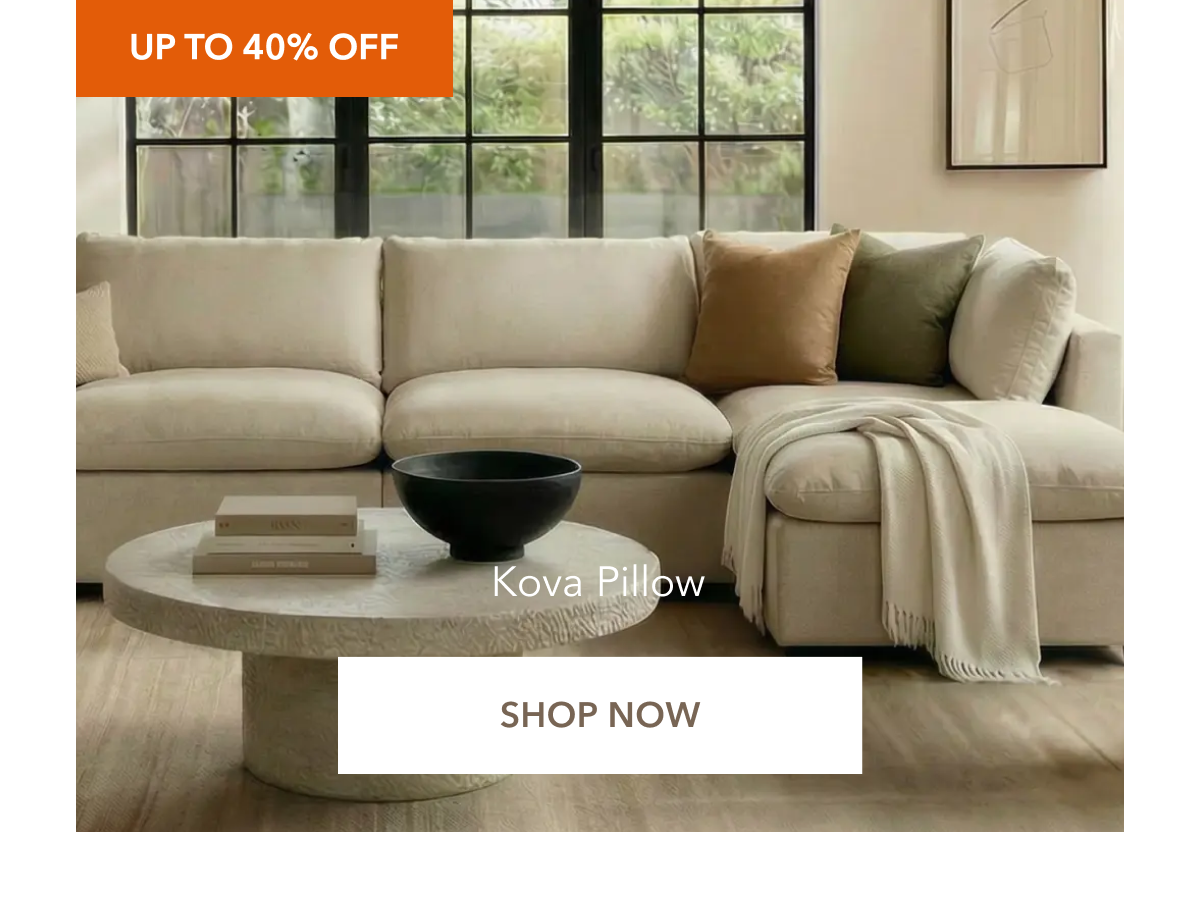 Kova Pillow - Up to 40% Off