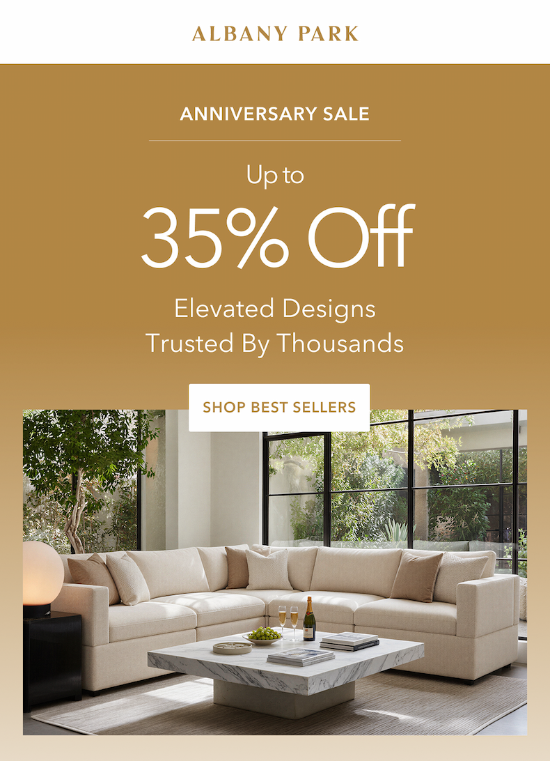 Anniversary Sale - up to 35% off