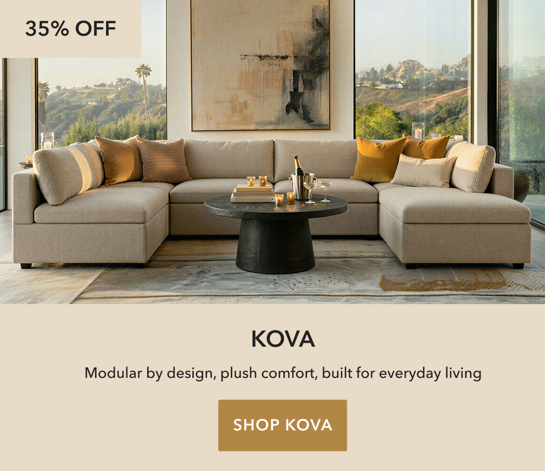 Shop Kova - modular by design, plush comfort, built for everyday living
