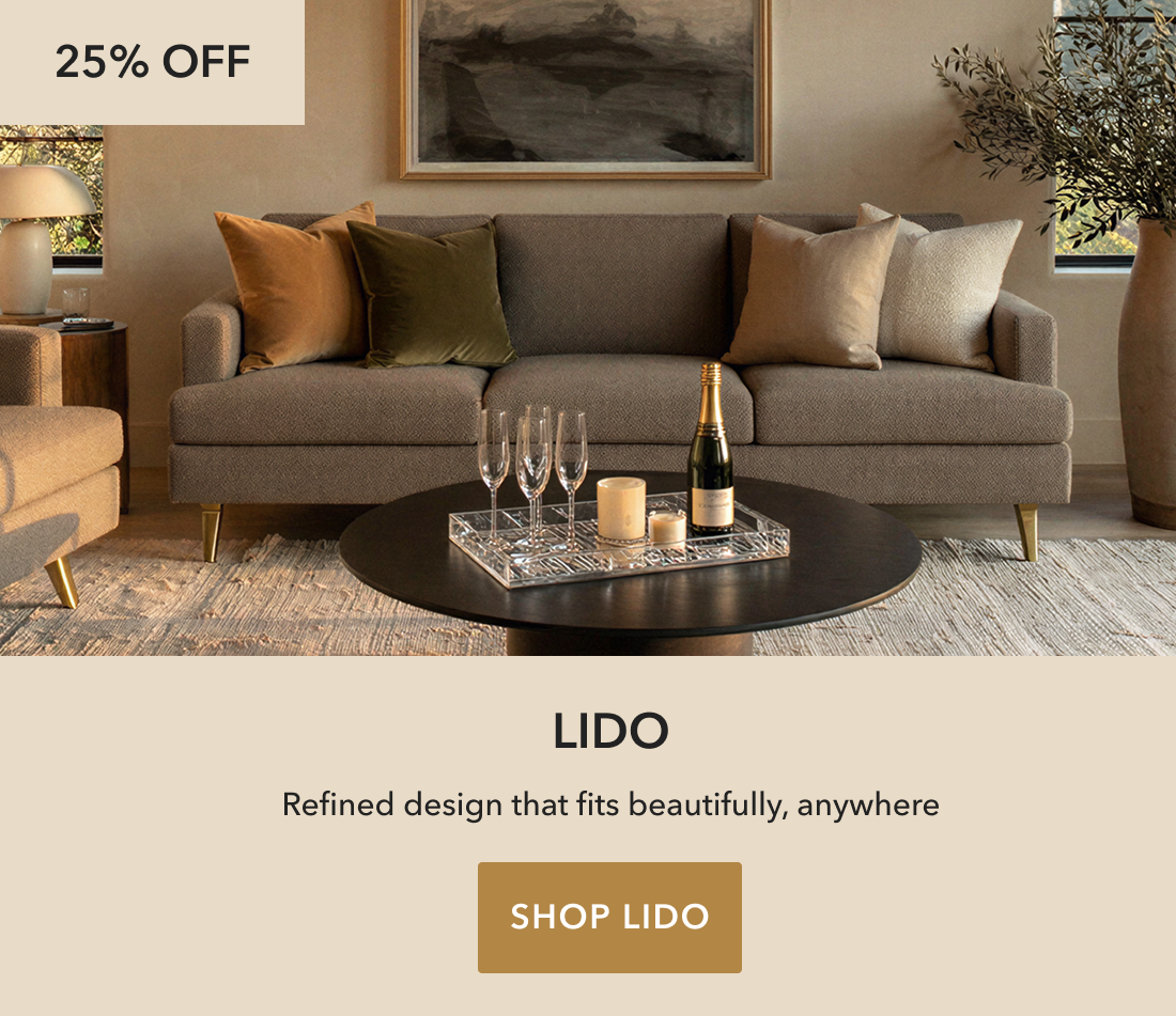 Shop Lido - refined design that fits beautifully, anywhere
