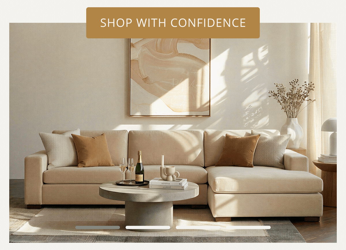 Shop with confidence 