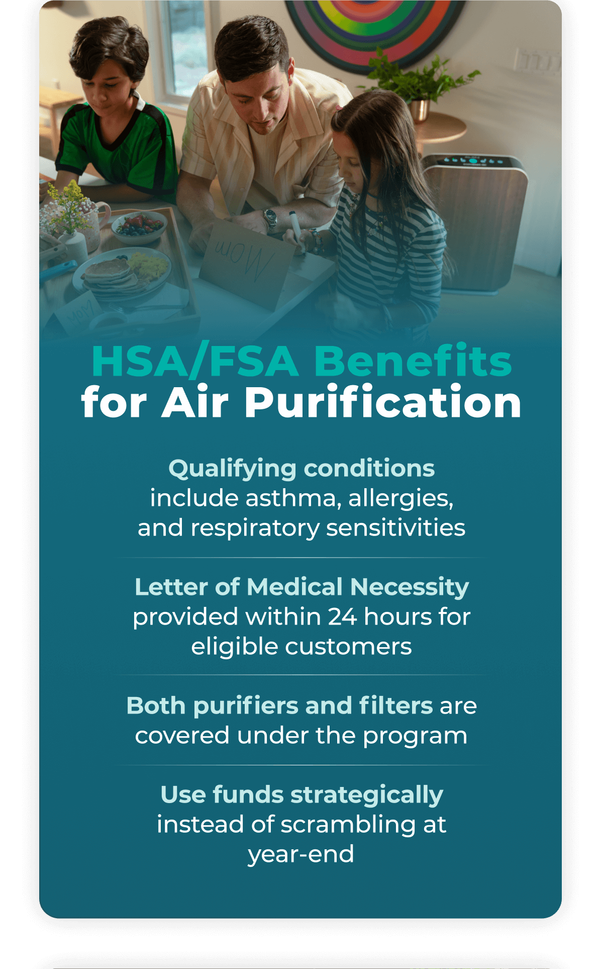 HSA/FSA Benefits for Air Purification