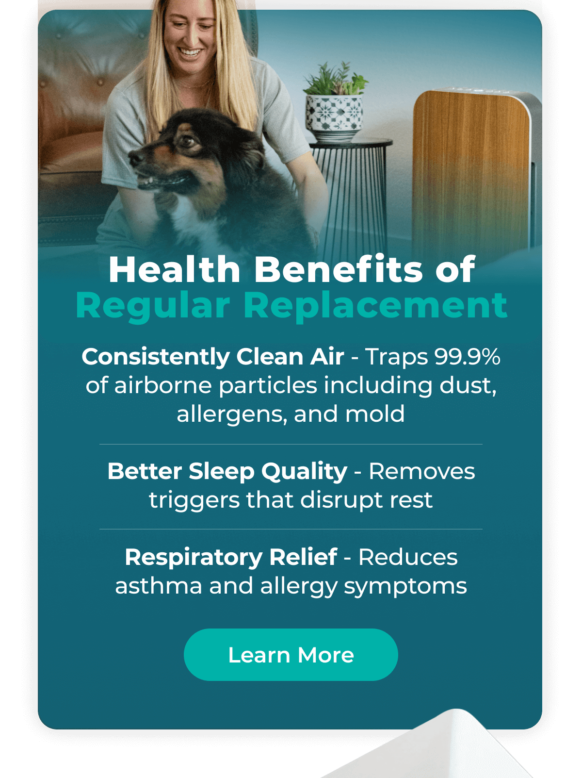Health Benefits of Regular Replacement