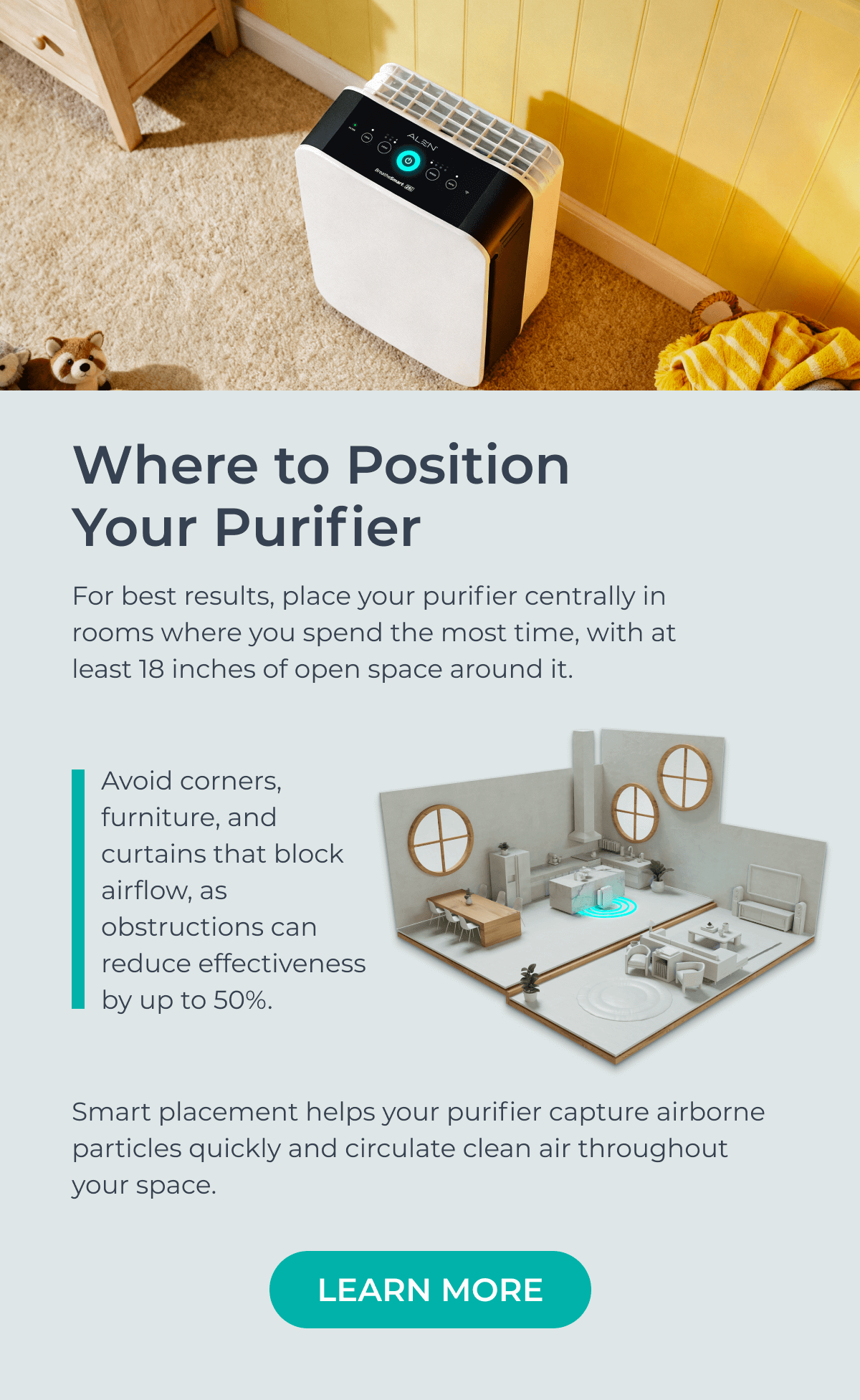 Where to Position Your Purifier