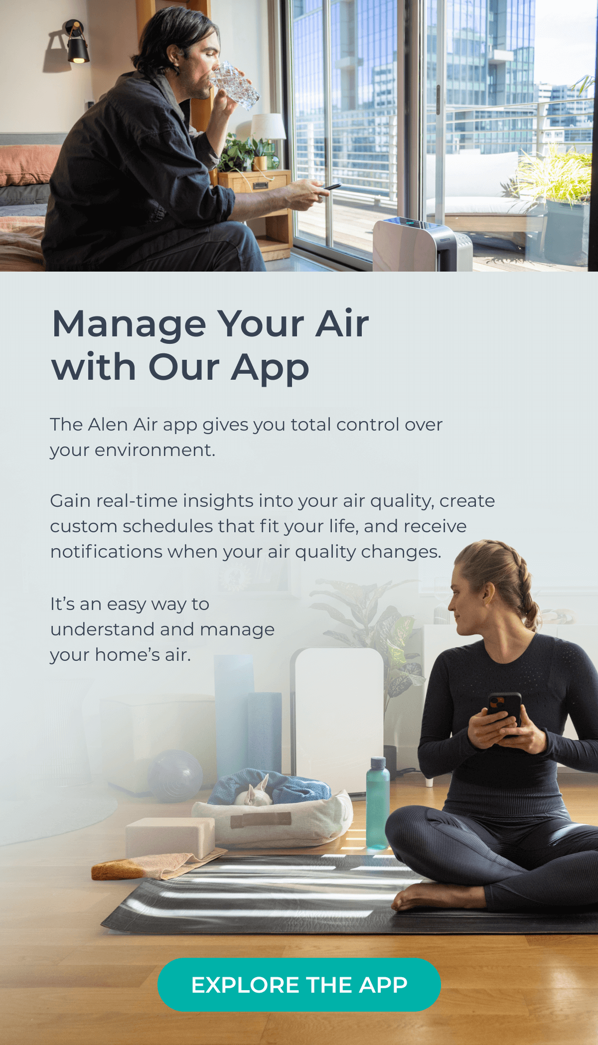Manage Your Air with Our App