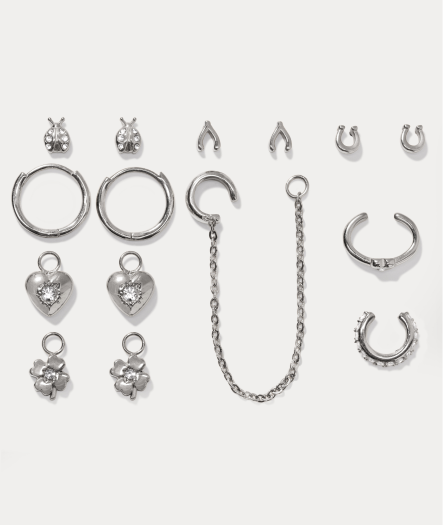 9 Piece Love & Luck Earring Set | SHOP NOW