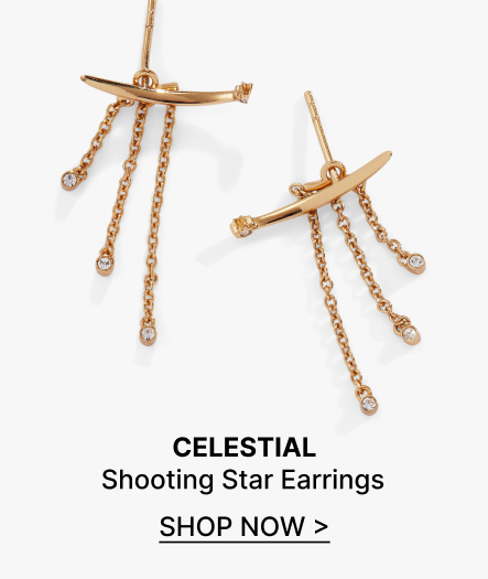 Celestial Shooting Star Ear Jacket Earring | Shop Now