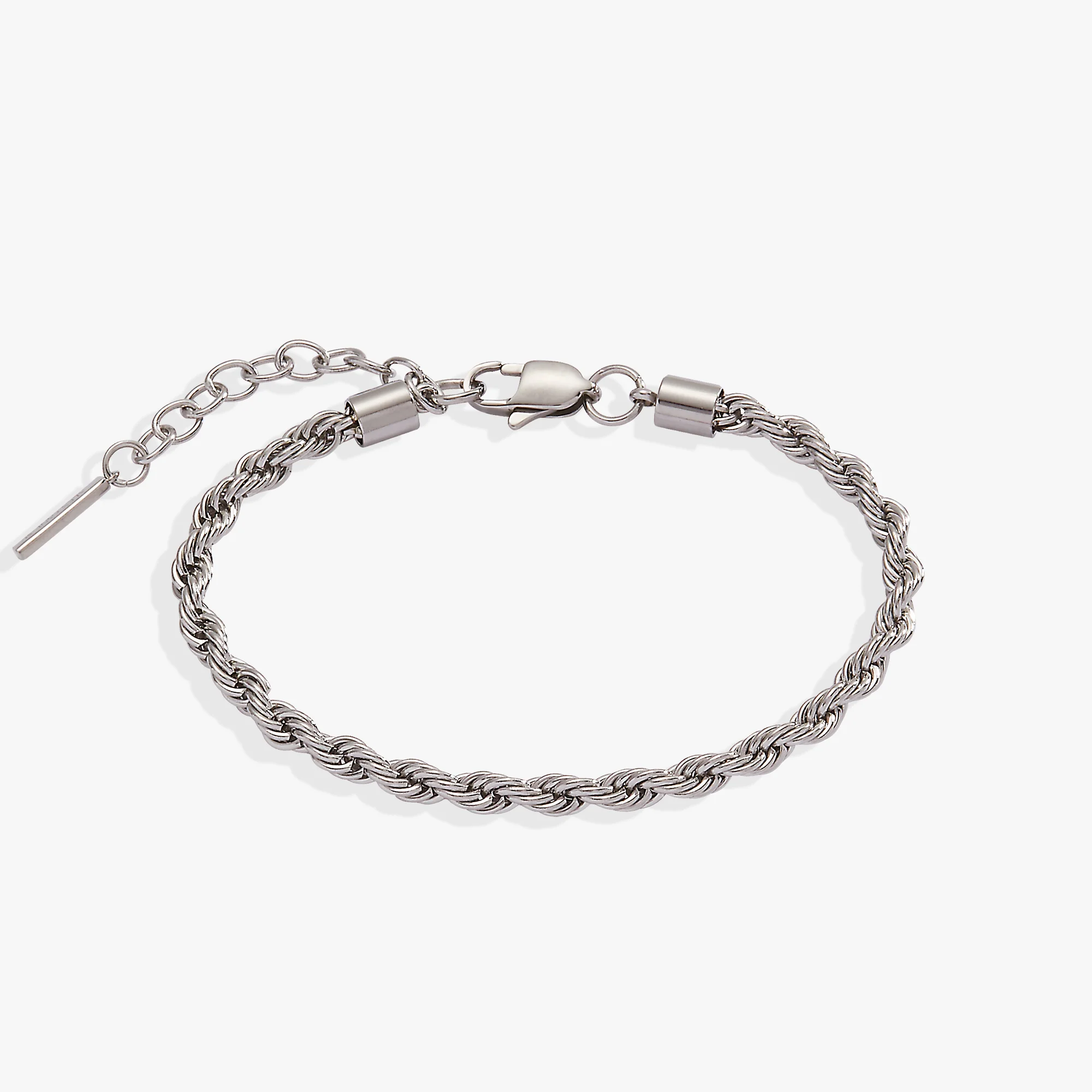Image of French Rope Stainless Adjustable Bracelet