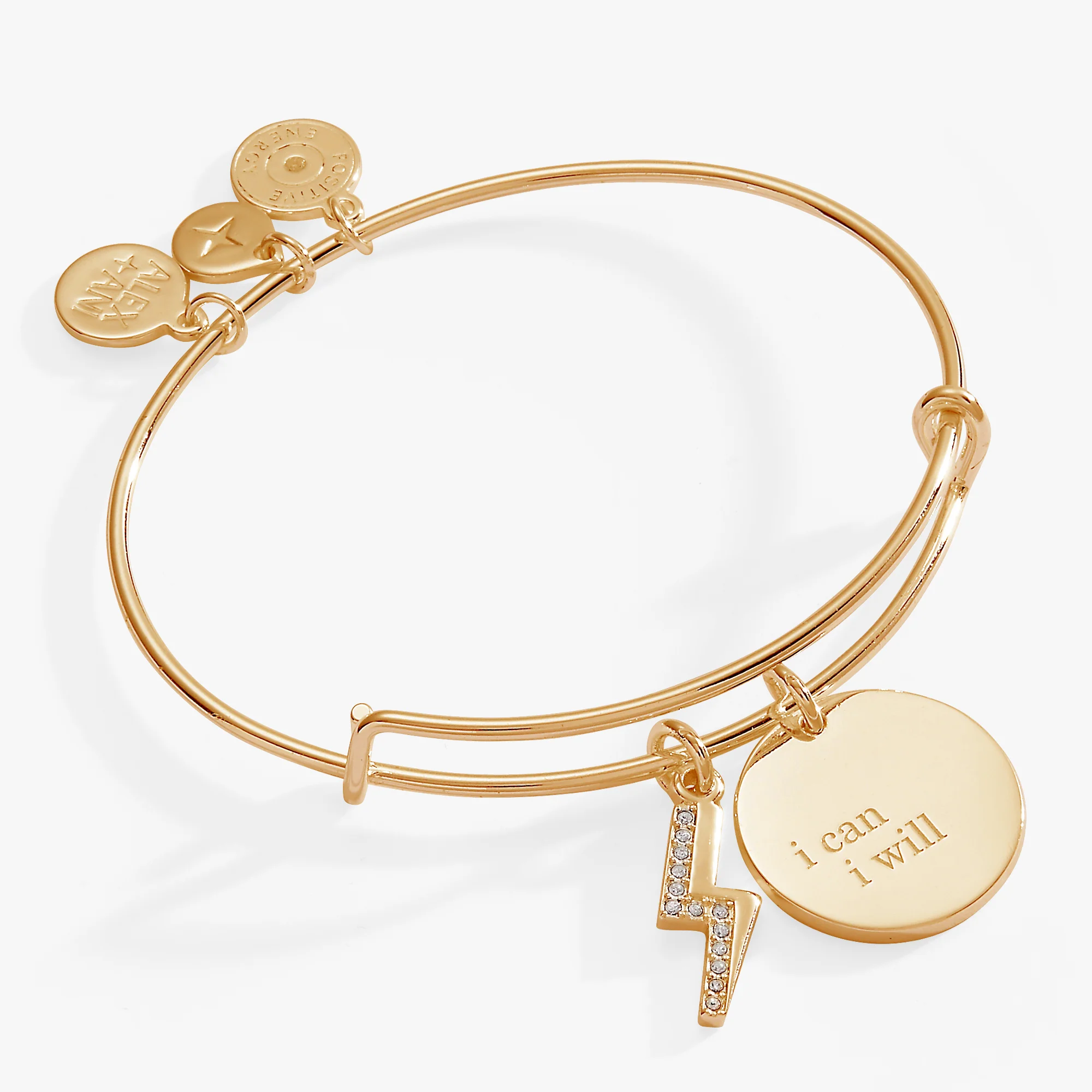 Image of “I Can, I Will” Duo Charm Bangle