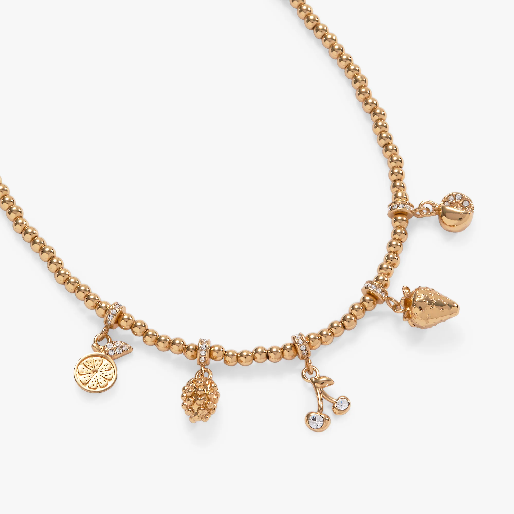 Image of Summer Fruits Charm Necklace