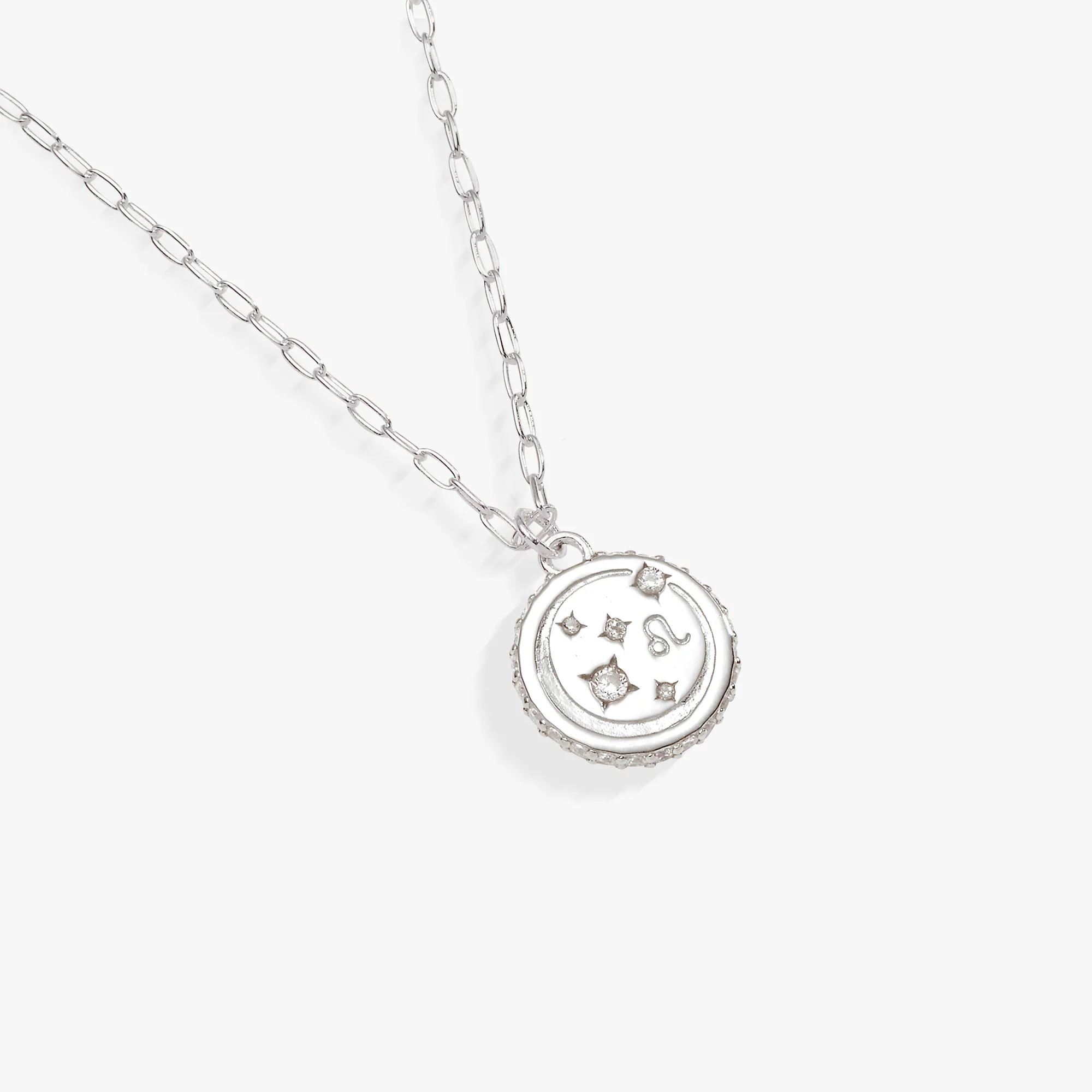 Image of Leo Zodiac Precious Necklace