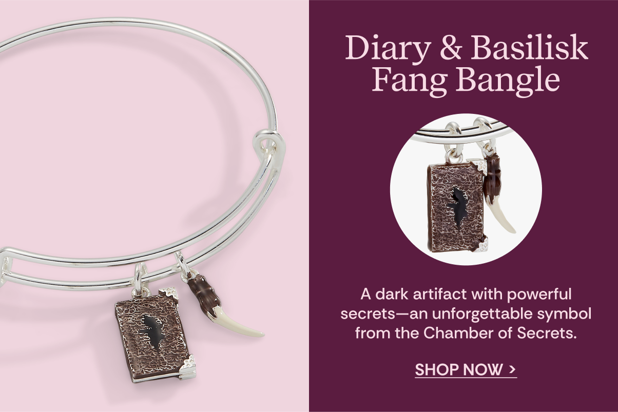 Harry Potter™ Diary and Basilisk Fang Bangle | Shop Now