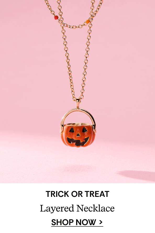 'Trick or Treat' Layered Necklace | Shop Now