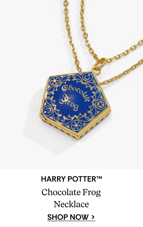 Harry Potter™ Chocolate Frog Two-Charm Bangle | Shop Now