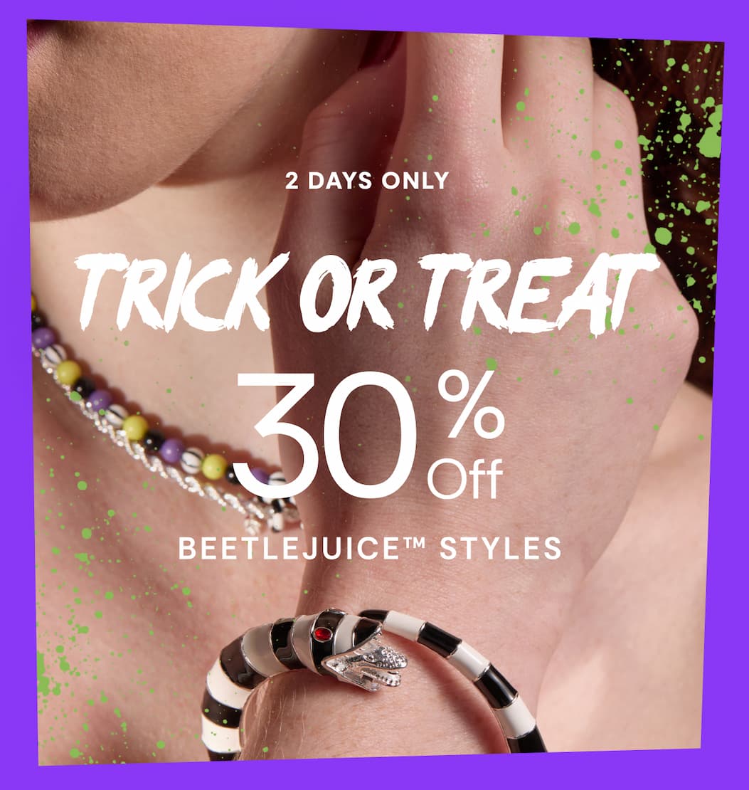 2 Days only | Trick or Treat 30% off Beetlejuice Styles
