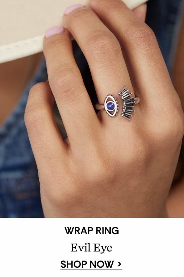 Evil Eye Wrap Ring | SHOP NOW