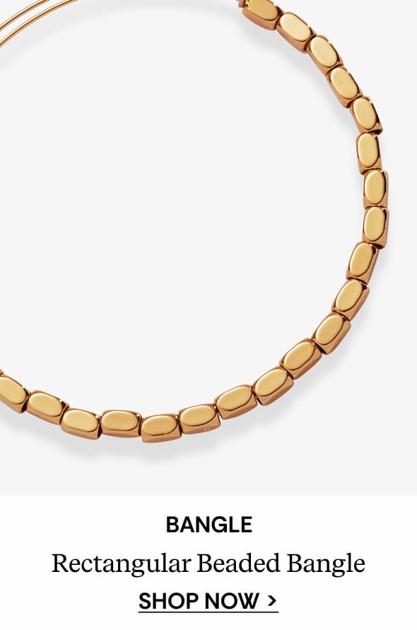 Rectangular Beaded Bangle | SHOP NOW