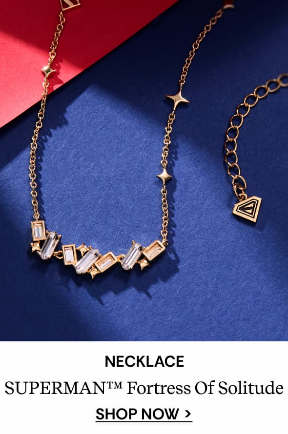 SUPERMAN™ Fortress of Solitude Necklace | SHOP NOW