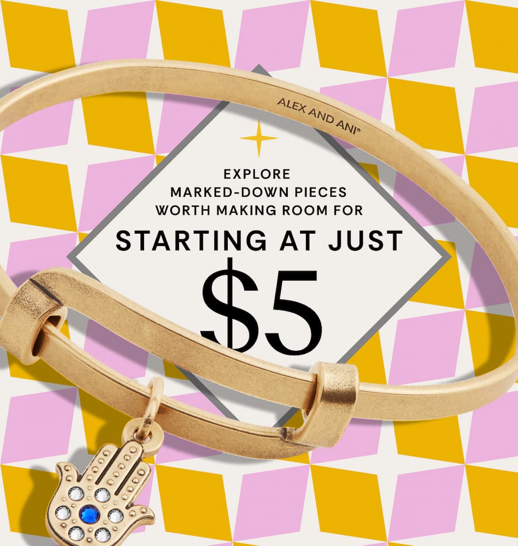 Explore marked-down pieces worth making room for, starting at just $5