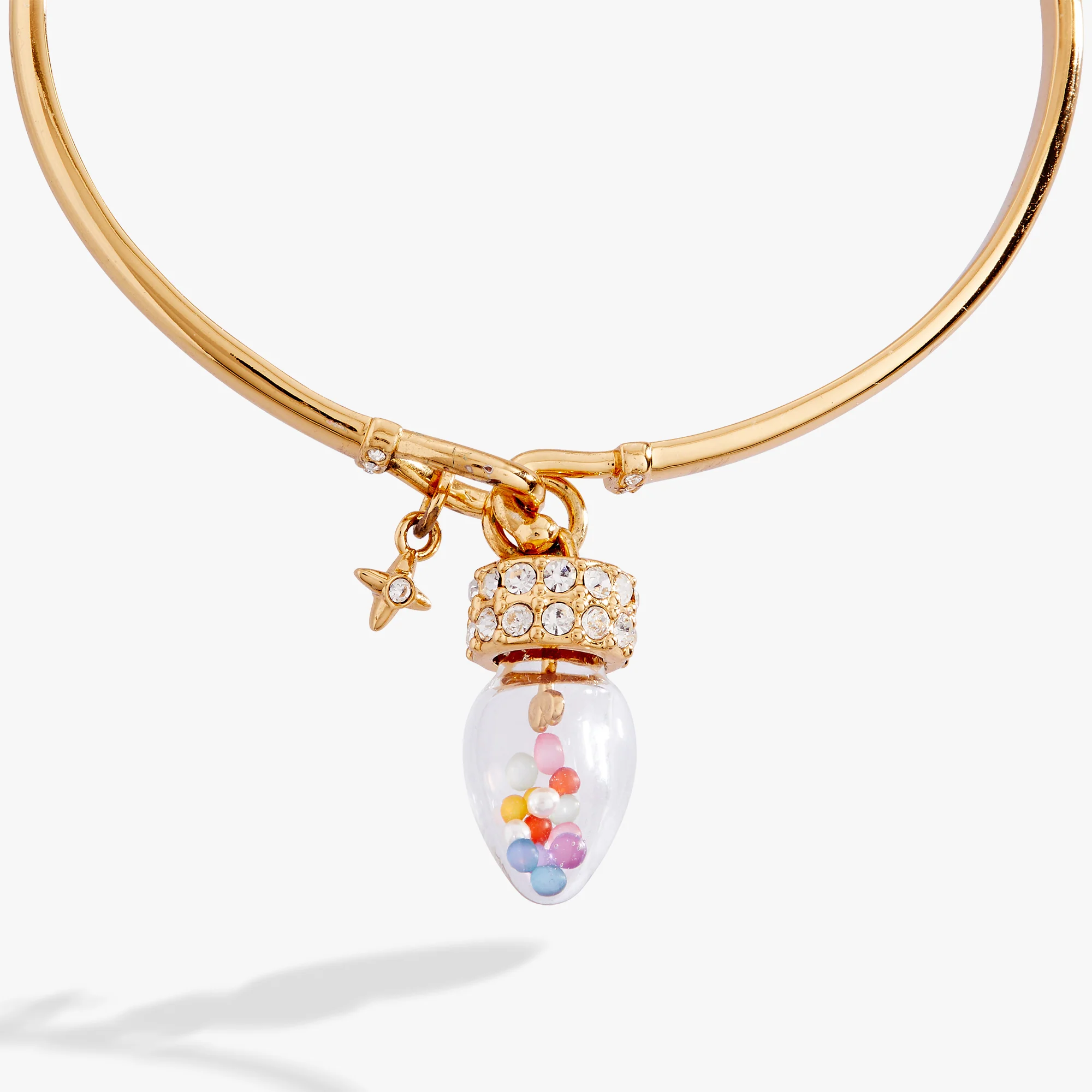 Image of Christmas Light Bulb Shaker Tension Cuff
