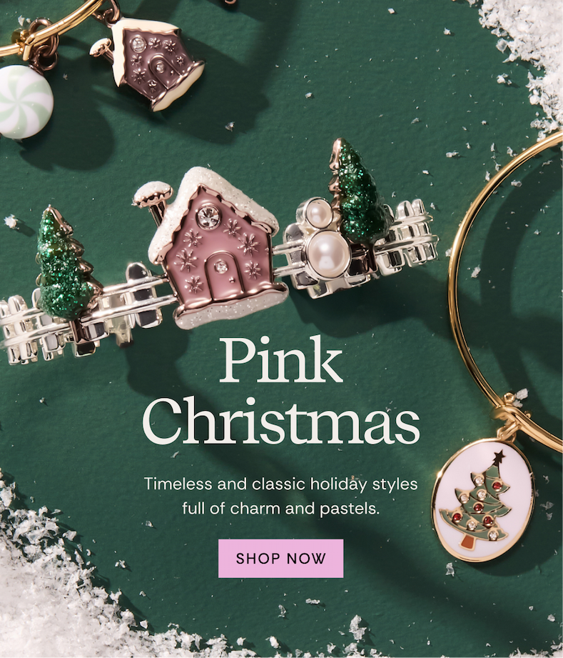 Pink Christmas | Timeless and classic holiday styles full of charm and pastels.