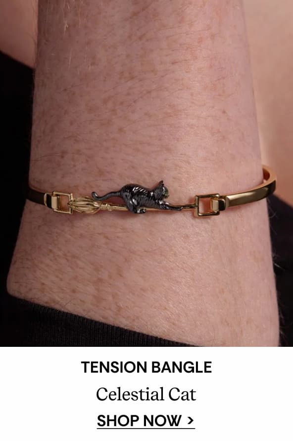 Celestial Cat Tension Bangle