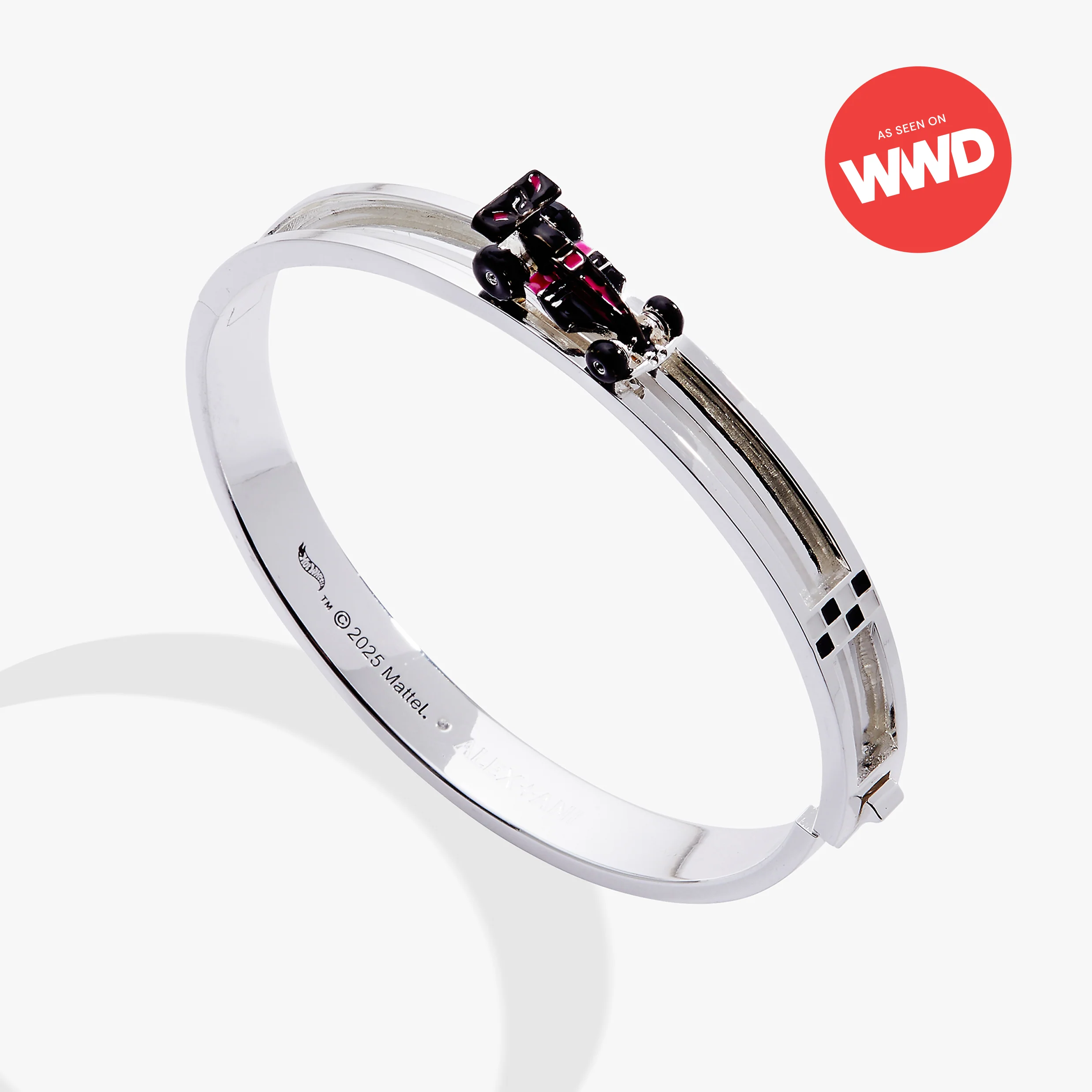 Image of Hot Wheels™ Moveable Racecar Hinge Bangle