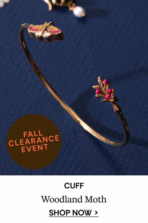 Woodland Moth Flex Cuff