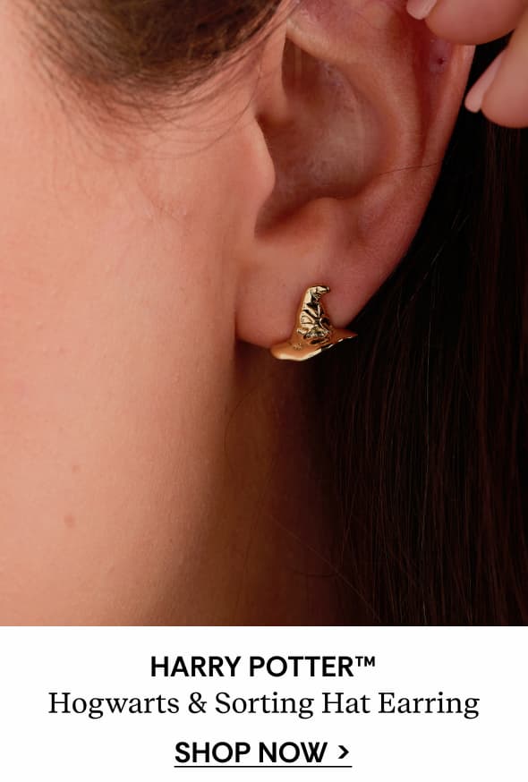 Harry Potter™ Hogwarts & Sorting Hat Earring set of 2