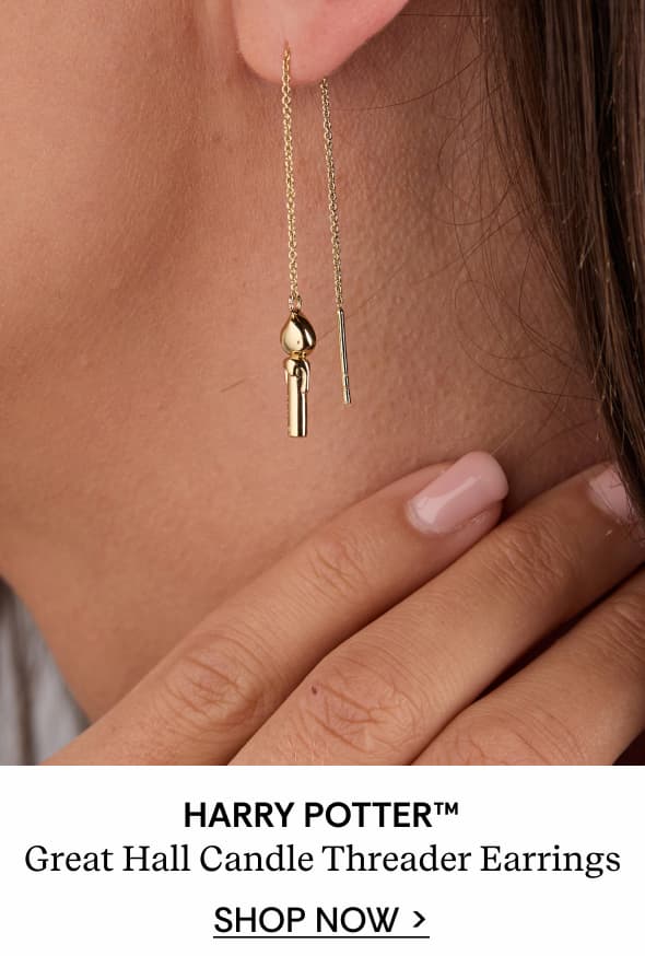 Harry Potter™ Great Hall Candle Threader Earrings