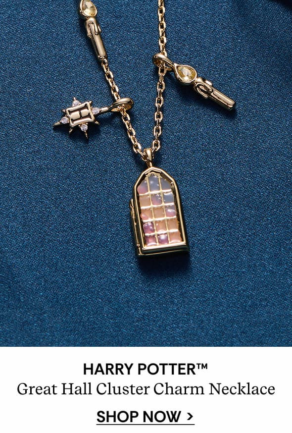 Harry Potter® Hogwarts Great Hall Cluster Charm Necklace