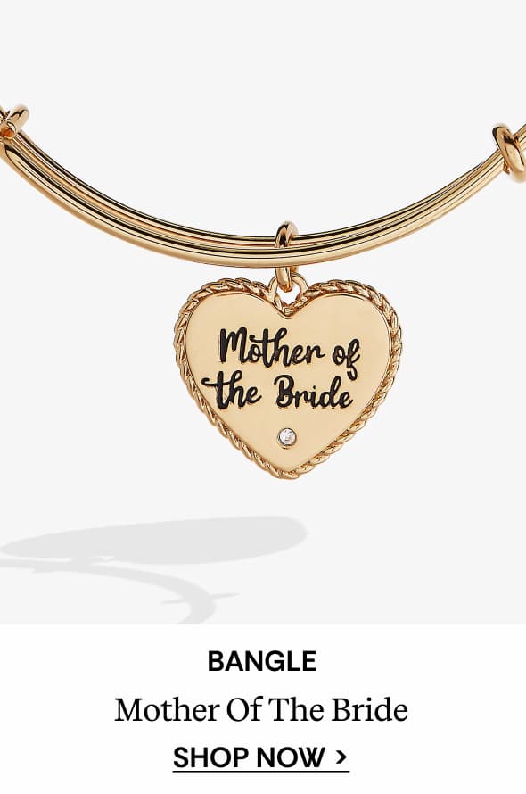 Mother of the Bride Heart Bangle
