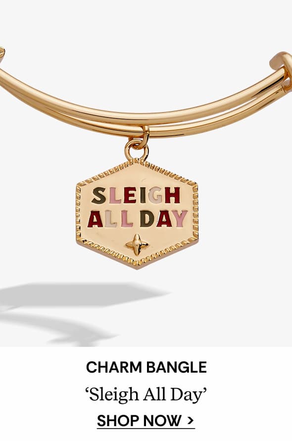 Shop ‘Sleigh All Day’ Charm Bangle