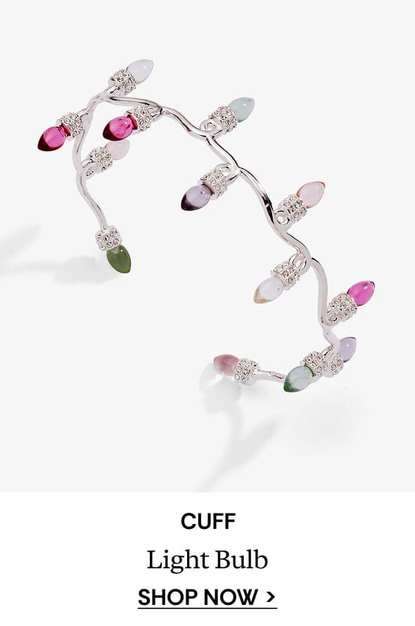 Shop Christmas Muted Light Bulb Cuff