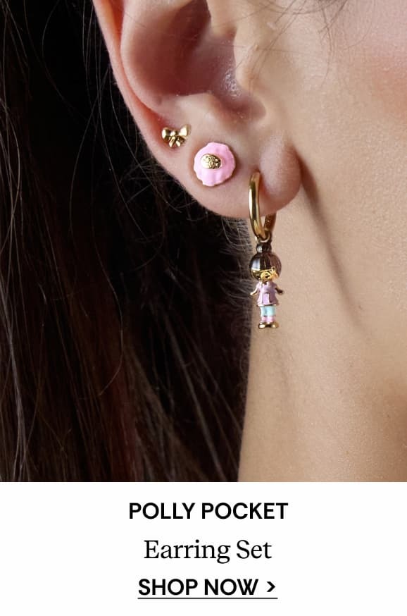 Shop Polly Pocket™ Earring Set of 3