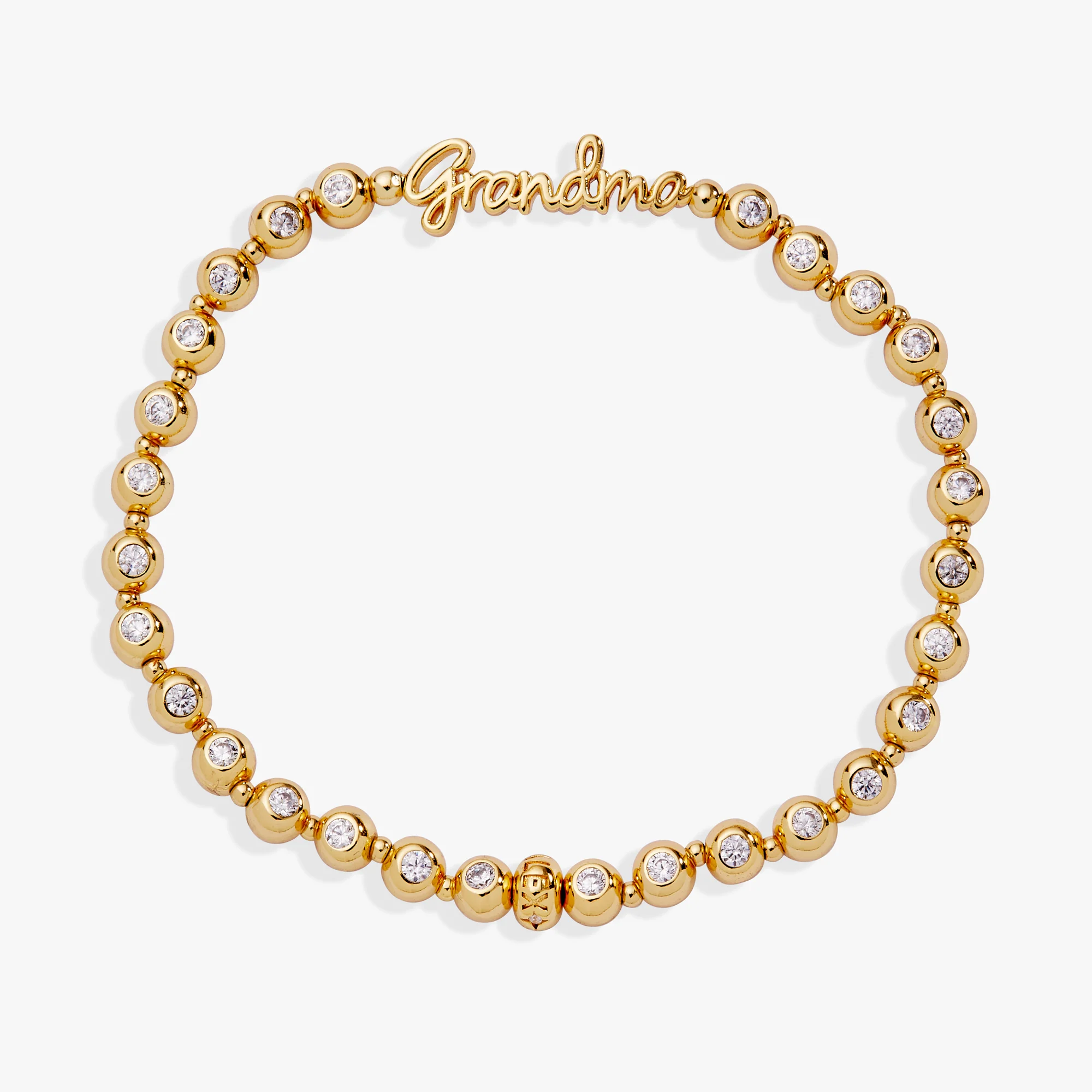 Image of Grandma Elongated Crystal Stretch Bracelet